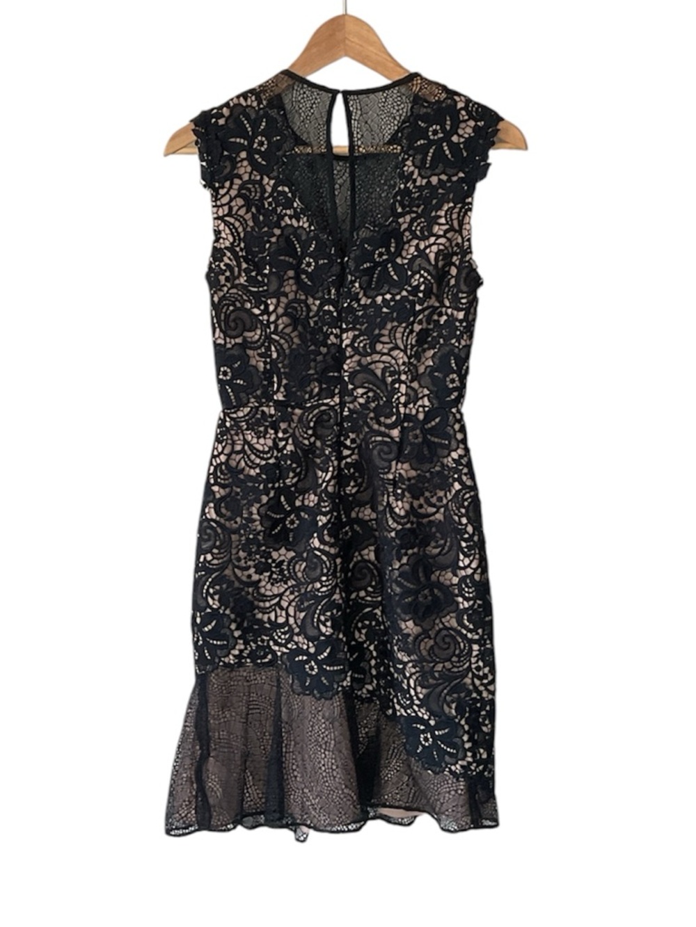 NWT Reiss June Lace Navy Blue Dress, size US 2 - Picture 6 of 14